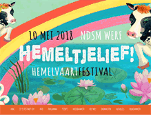 Tablet Screenshot of hemeltjelieffestival.nl